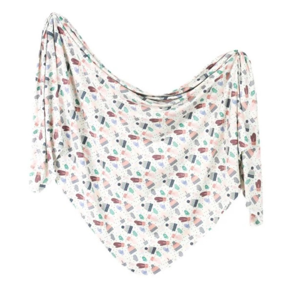 Copper Pearl Swaddle- Winter Print NWT